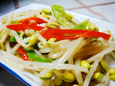 素炒黃豆芽